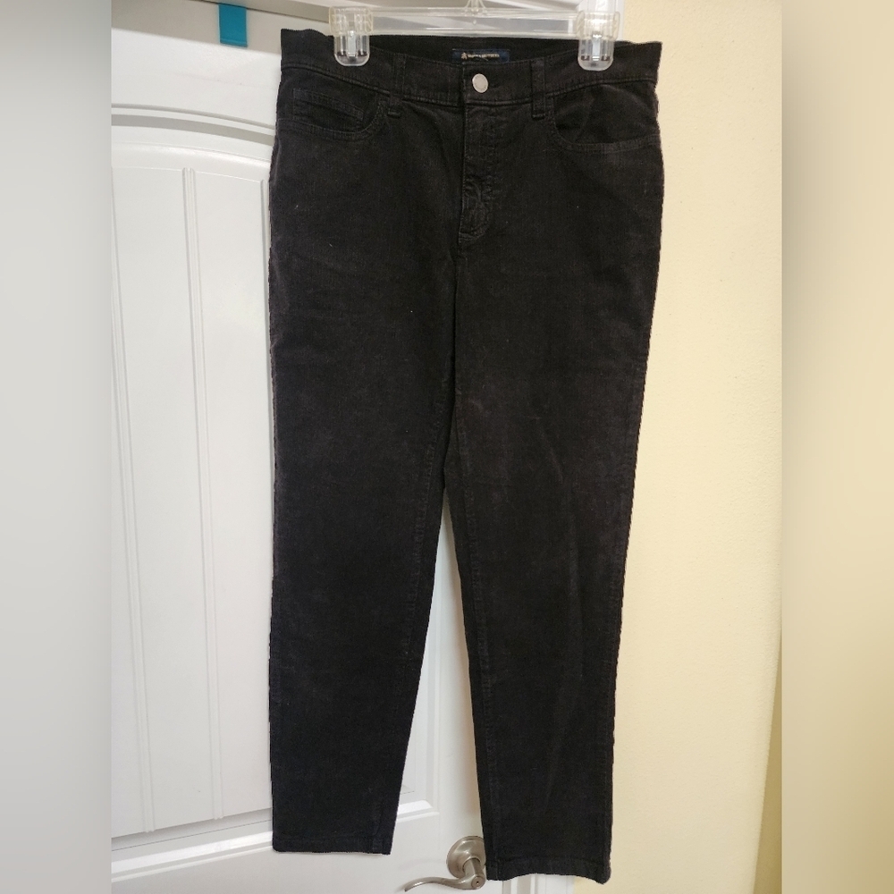 Brooks Brothers Black Corduroy Pants Women’s Size 8